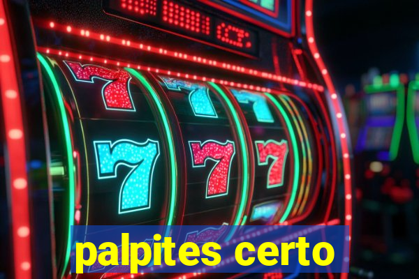 palpites certo